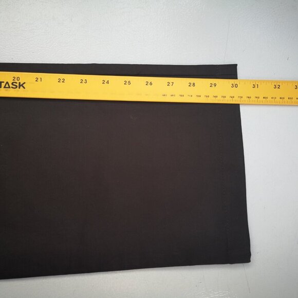 Anne Taylor Ladies Size 12 Dark Brown Straight Legs Casual Pants - Picture 12 of 12